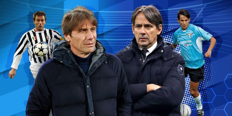 Antonio Conte và Simone Inzaghi bị cấm chỉ đạo ở trận đấu cuối