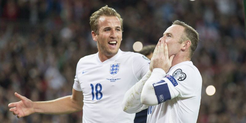 Kane có cơ hội được thi đấu cùng Rooney